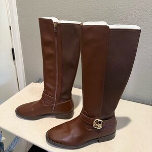Coach Brown Riding Boots